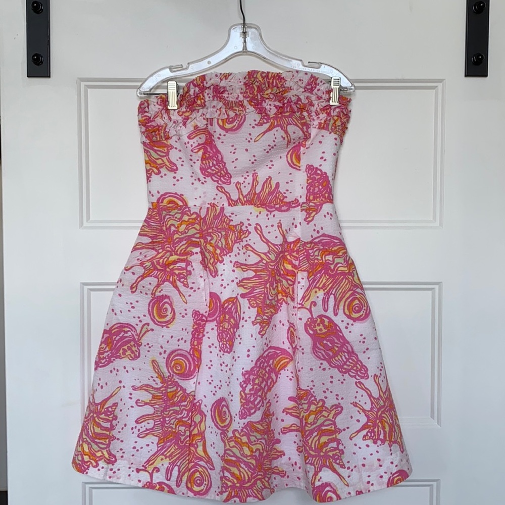 Lily Pulitzer strapless dress